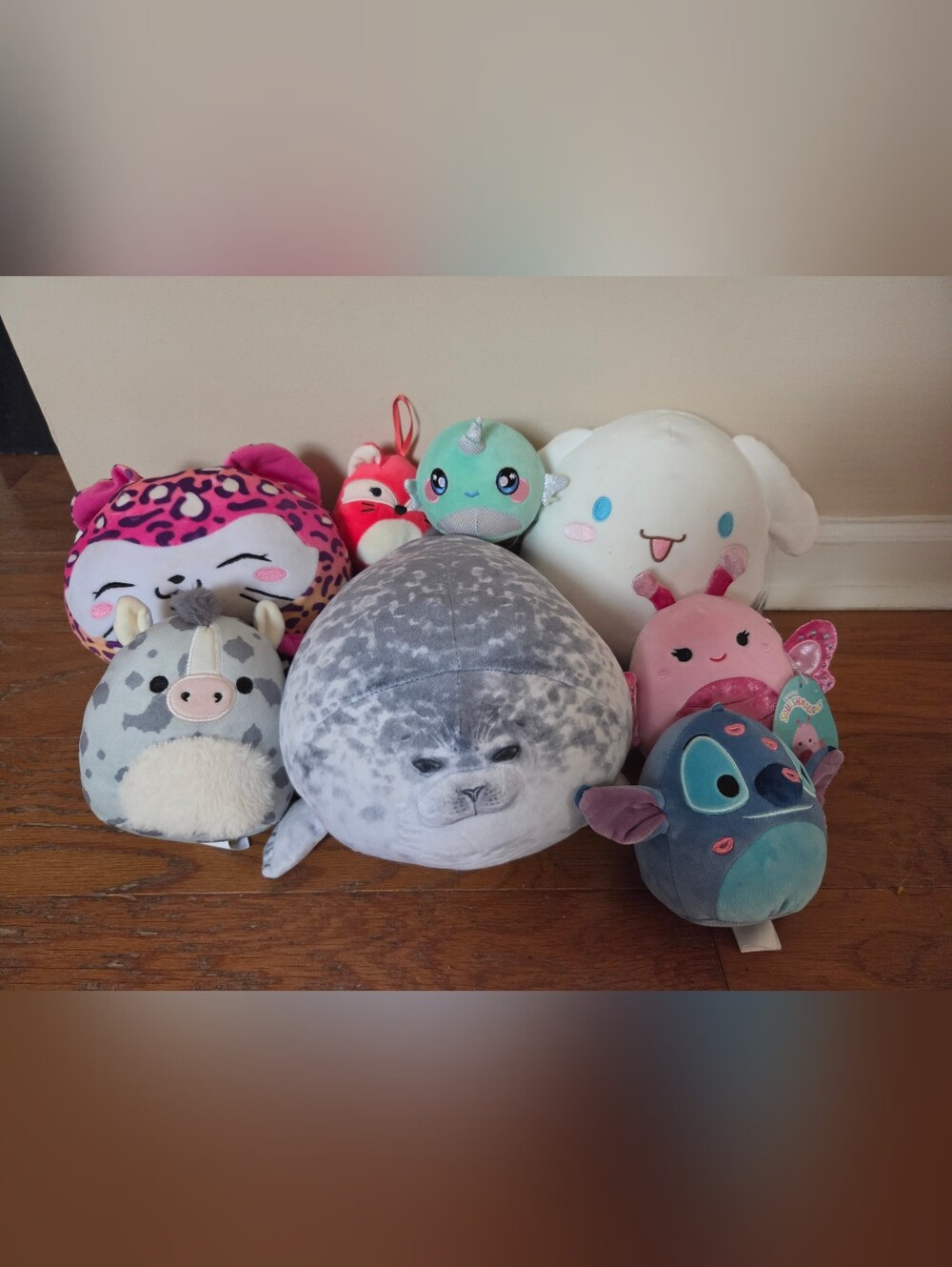 Squishmallows Bundle. Stitch & 2 Are New With Tags